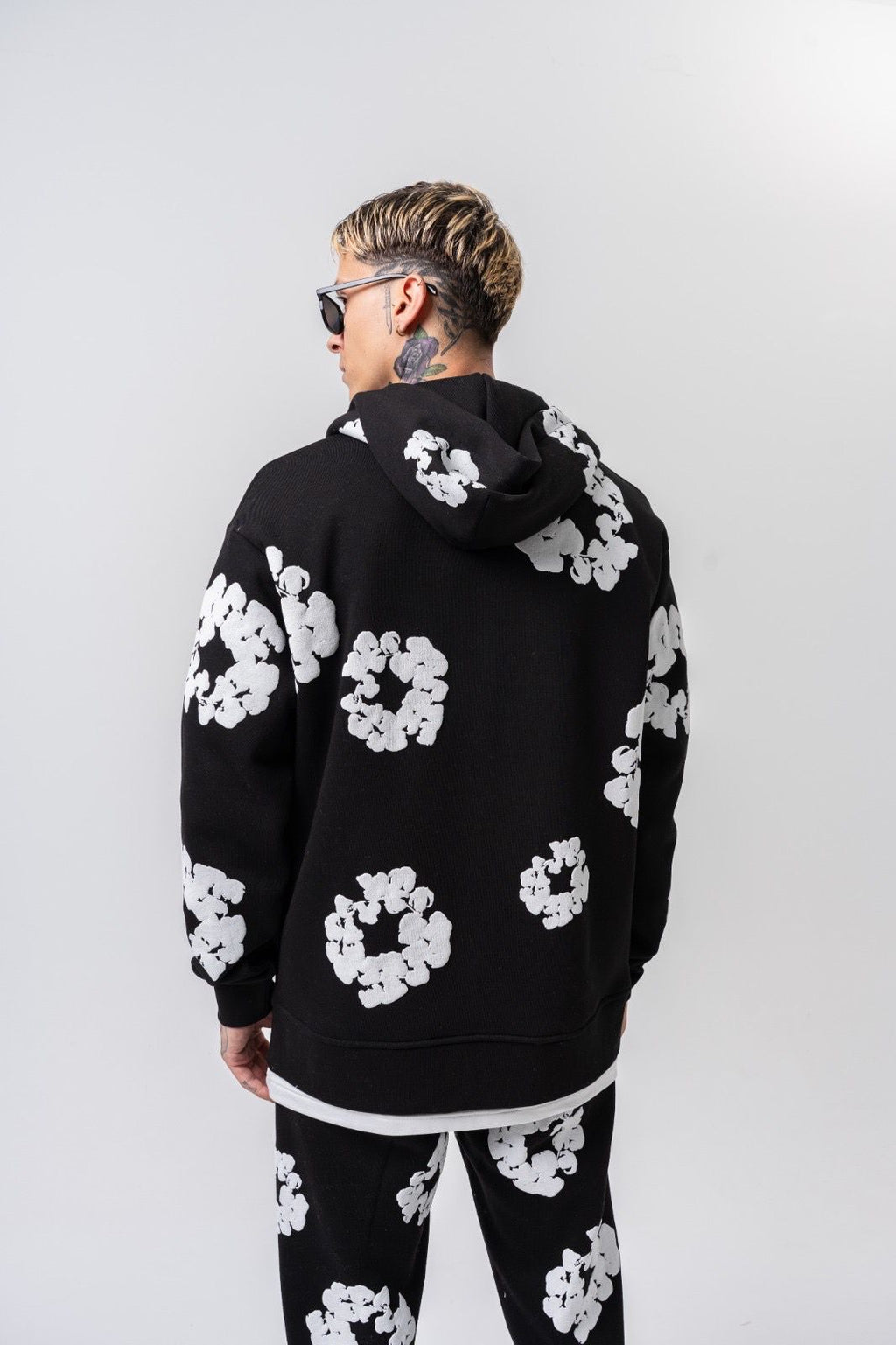 ENSEMBLE ZIP FLEURS