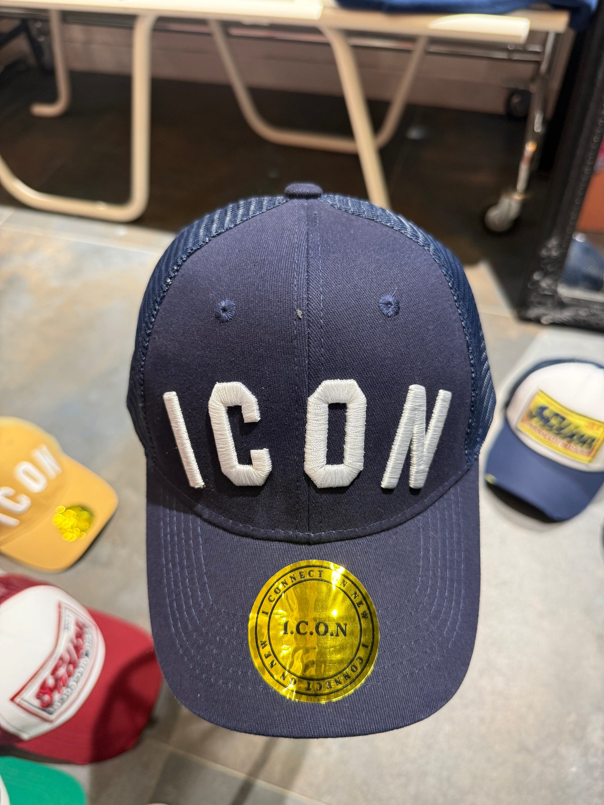 CASQUETTE ICON BLEU NUIT
