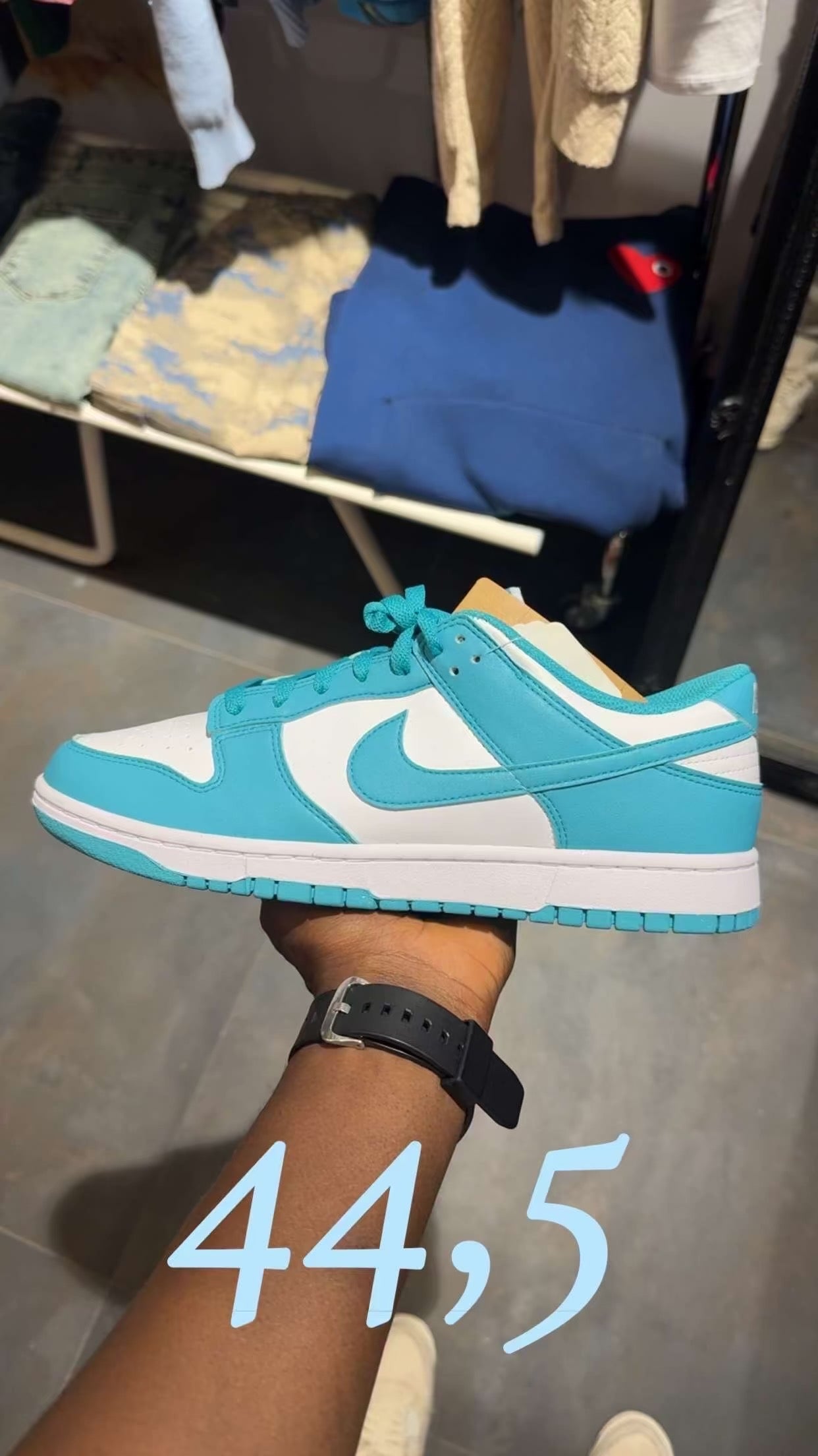 NIKE DUNK BLEU ICE