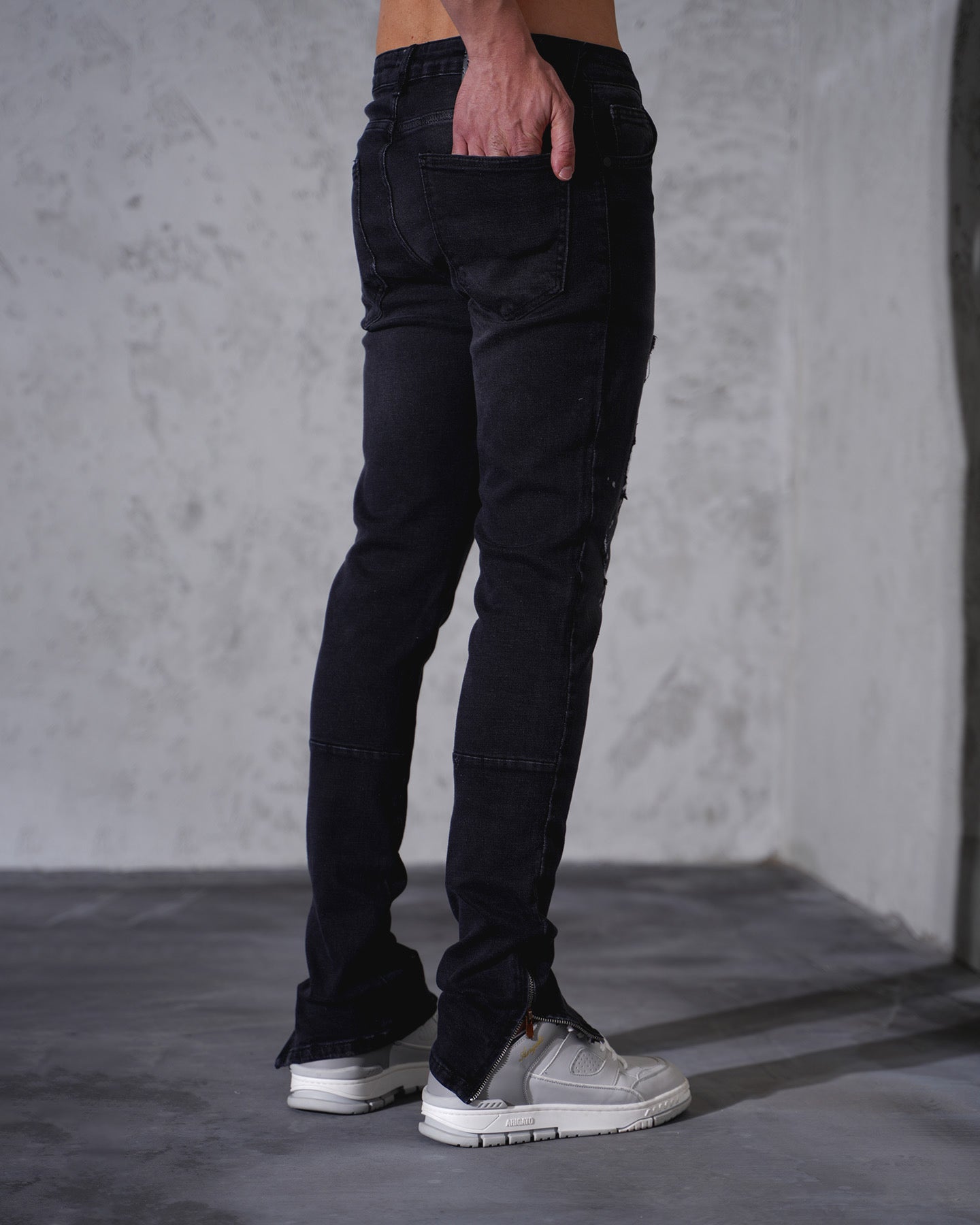 JEAN ZIPPÉ BLACK