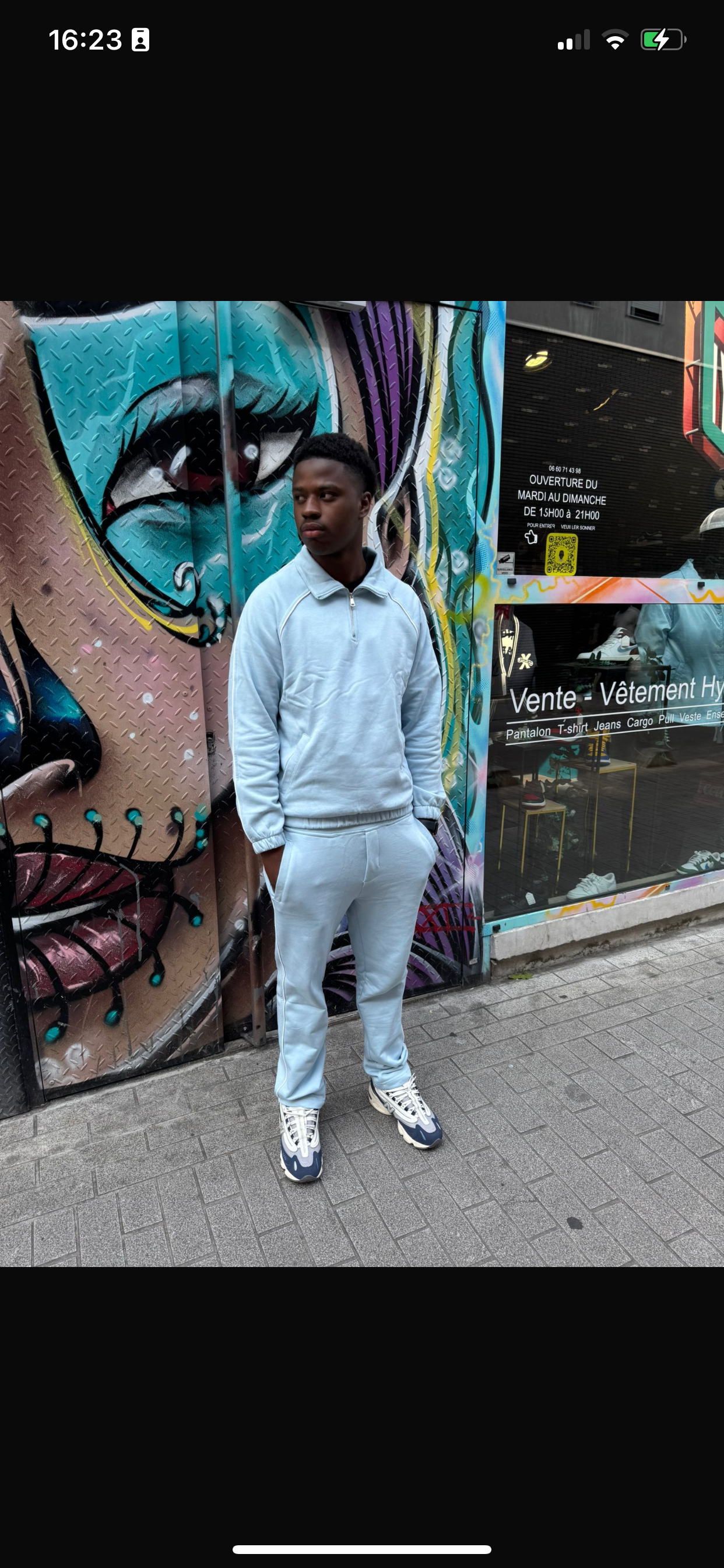 ENSEMBLE JIMMY BLEU