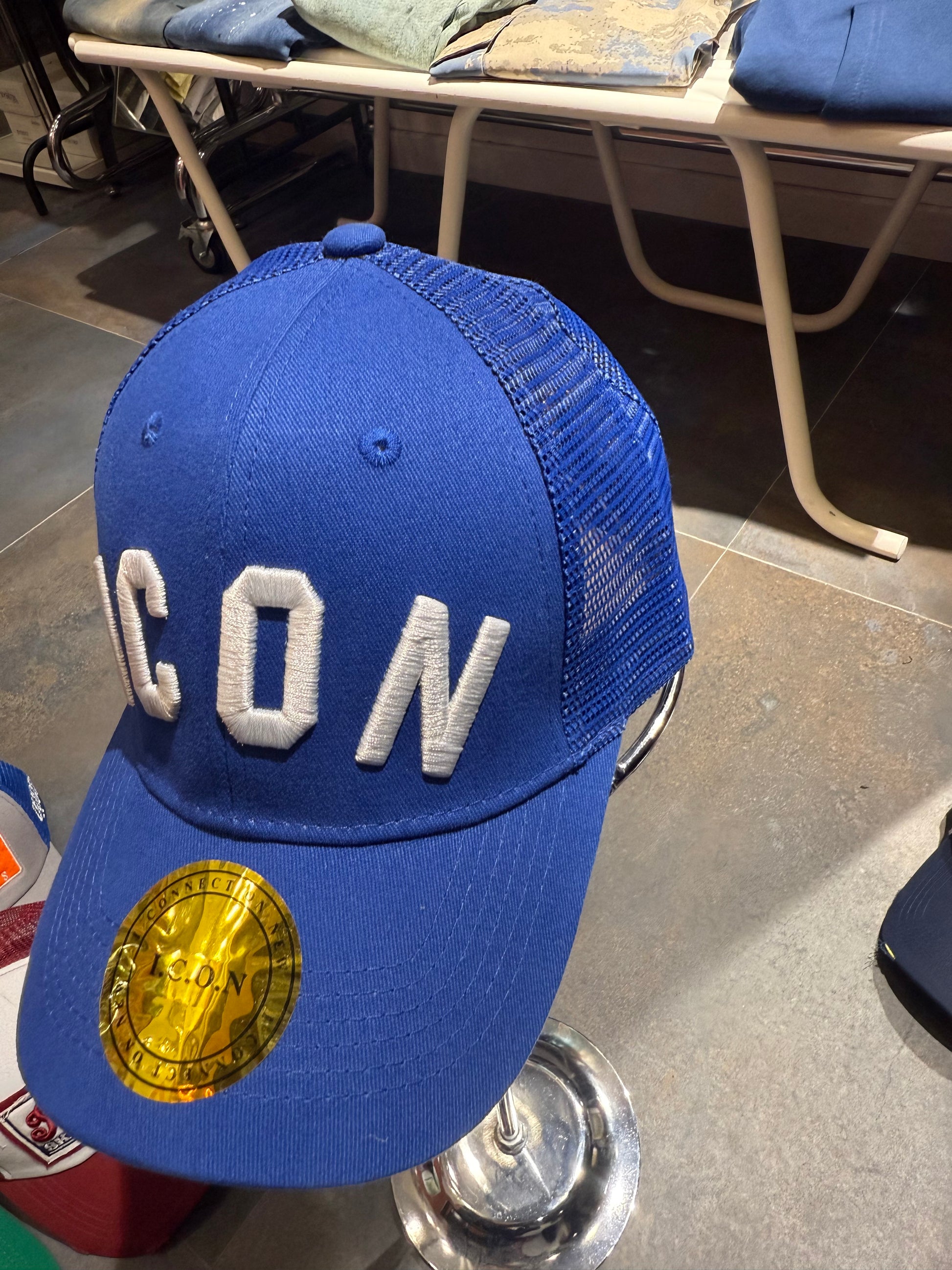 CASQUETTE BLEU ICON