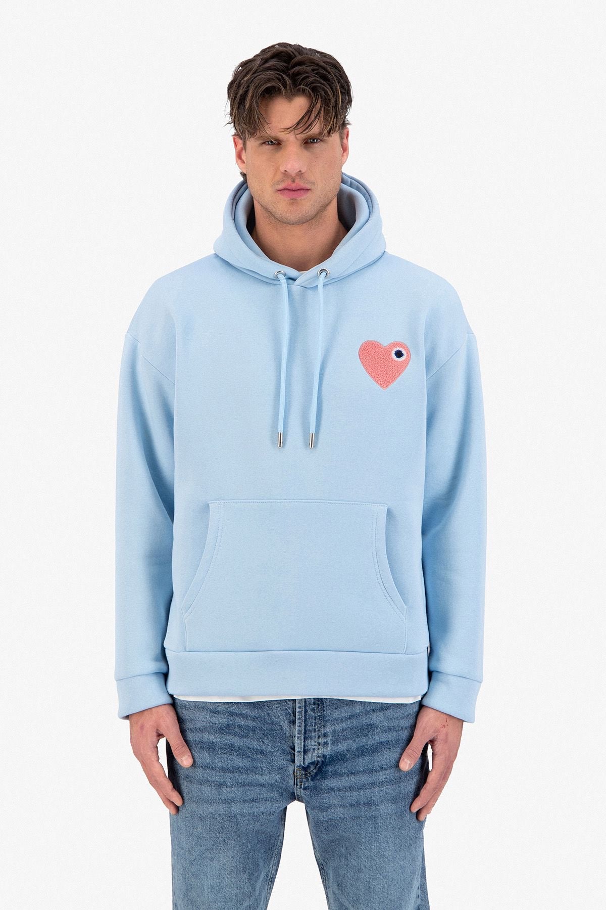 SWEAT CŒUR BLUE ICE