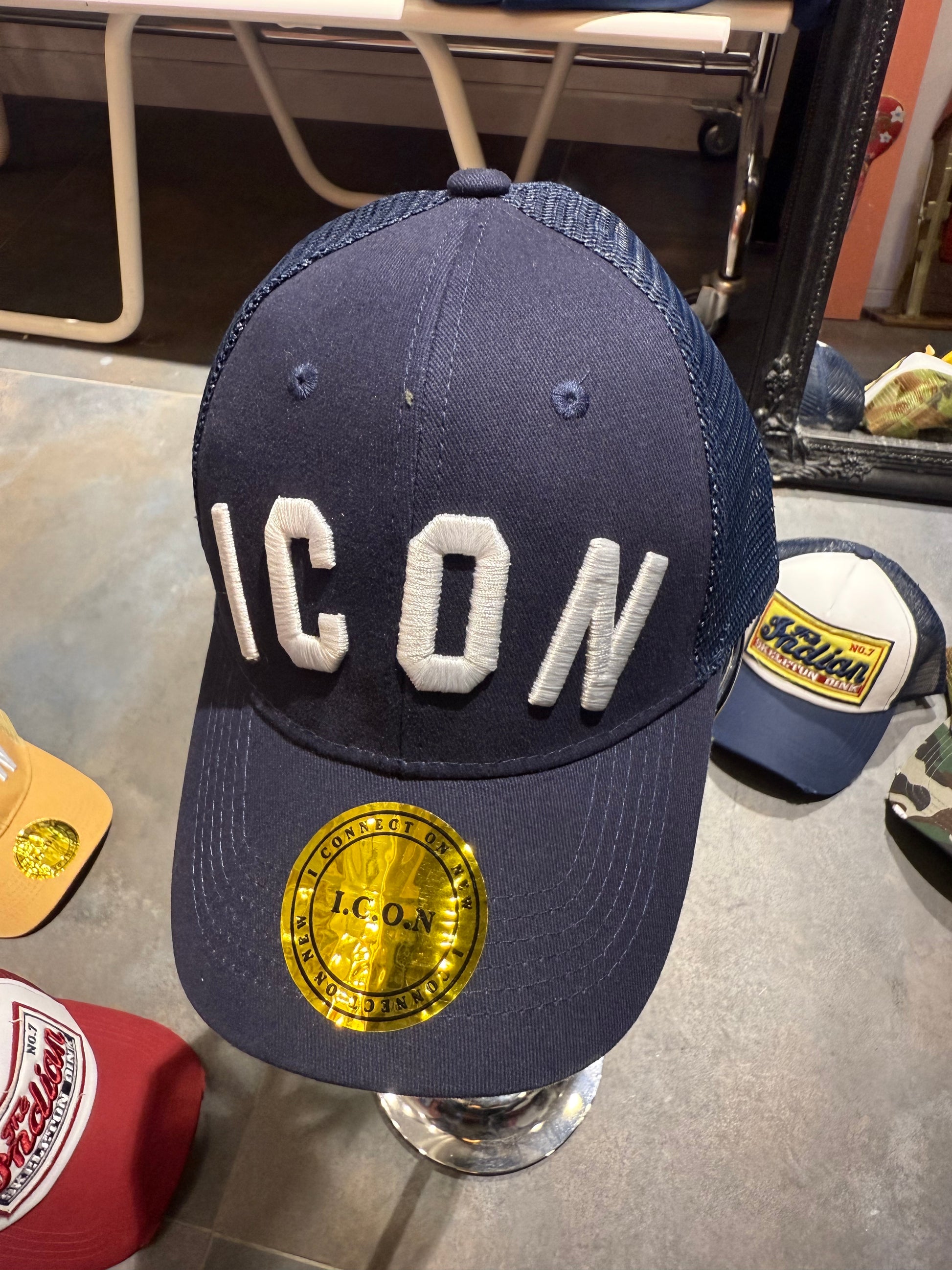 CASQUETTE ICON BLEU NUIT