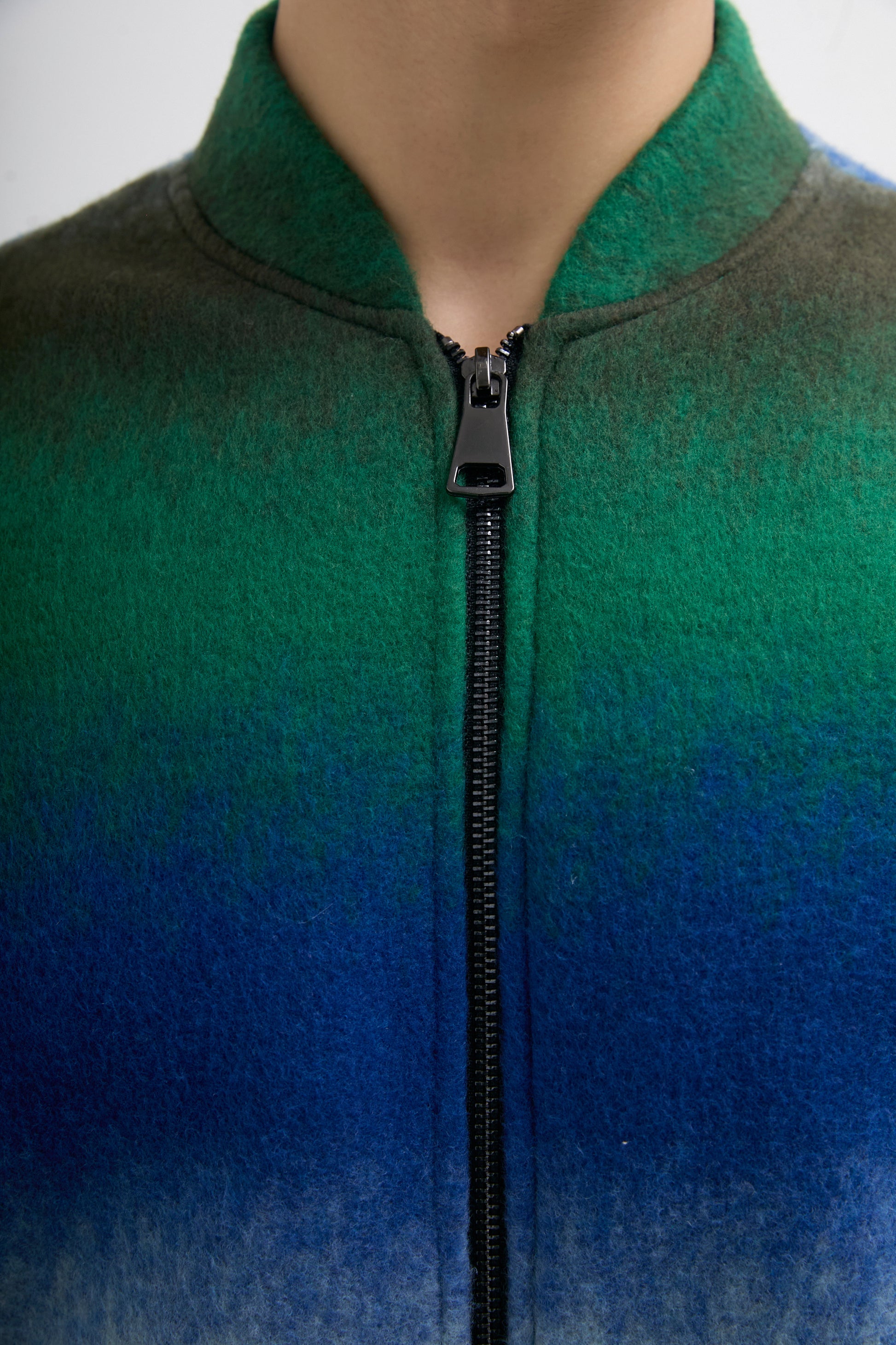 VESTE IMA VERT/BLEU