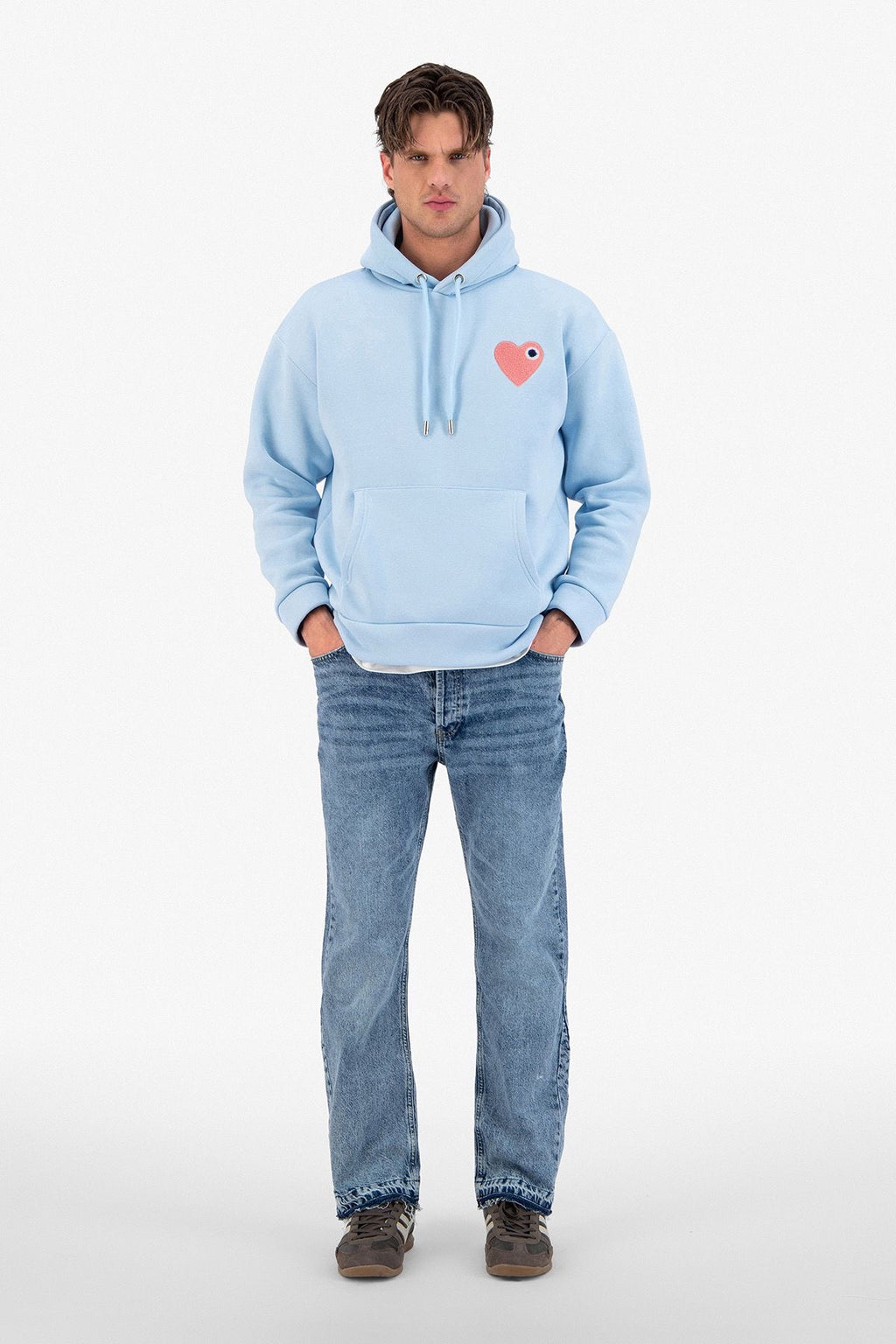 SWEAT CŒUR BLUE ICE