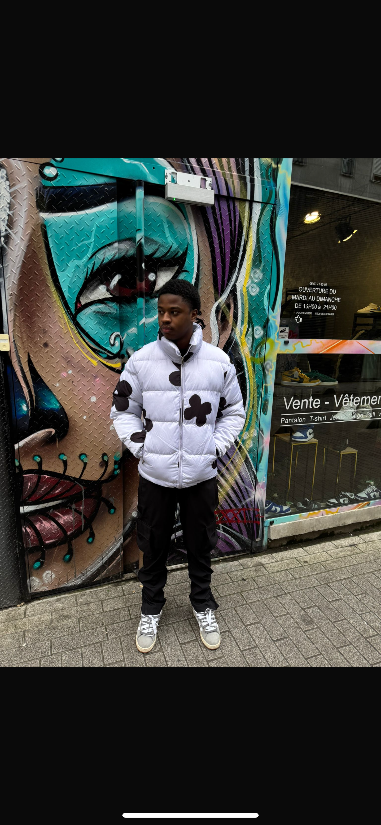 DOUDOUNE FLEURE