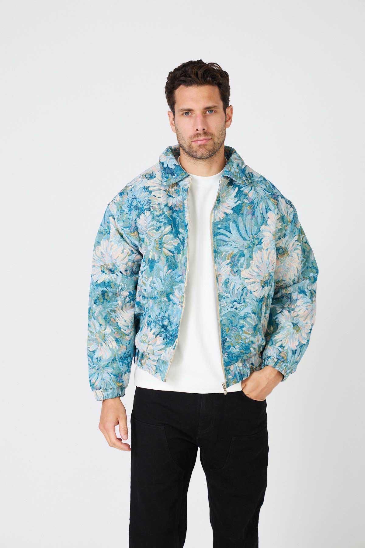 BOMBERS FLEUR BLUE ICE