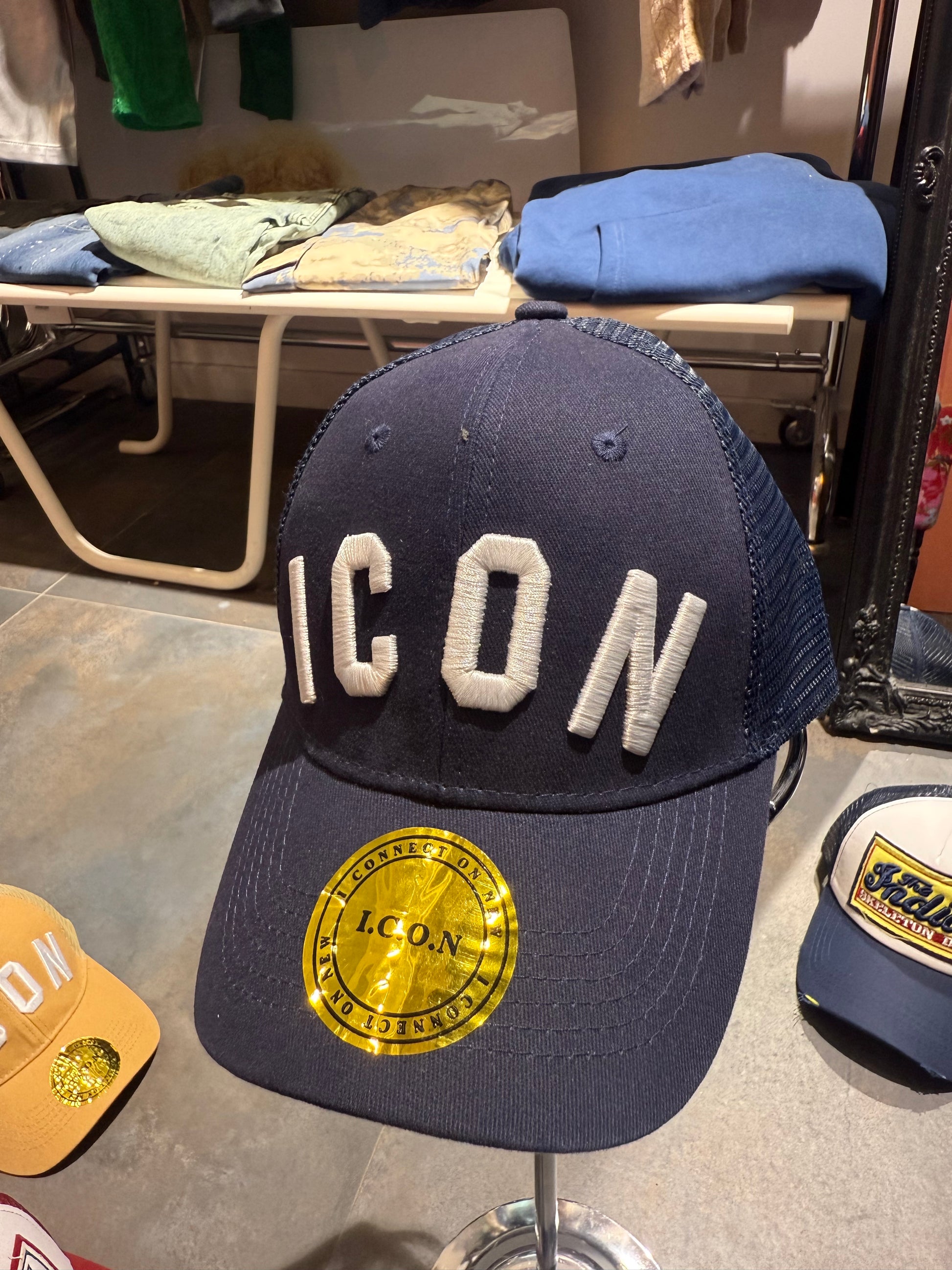 CASQUETTE ICON BLEU NUIT