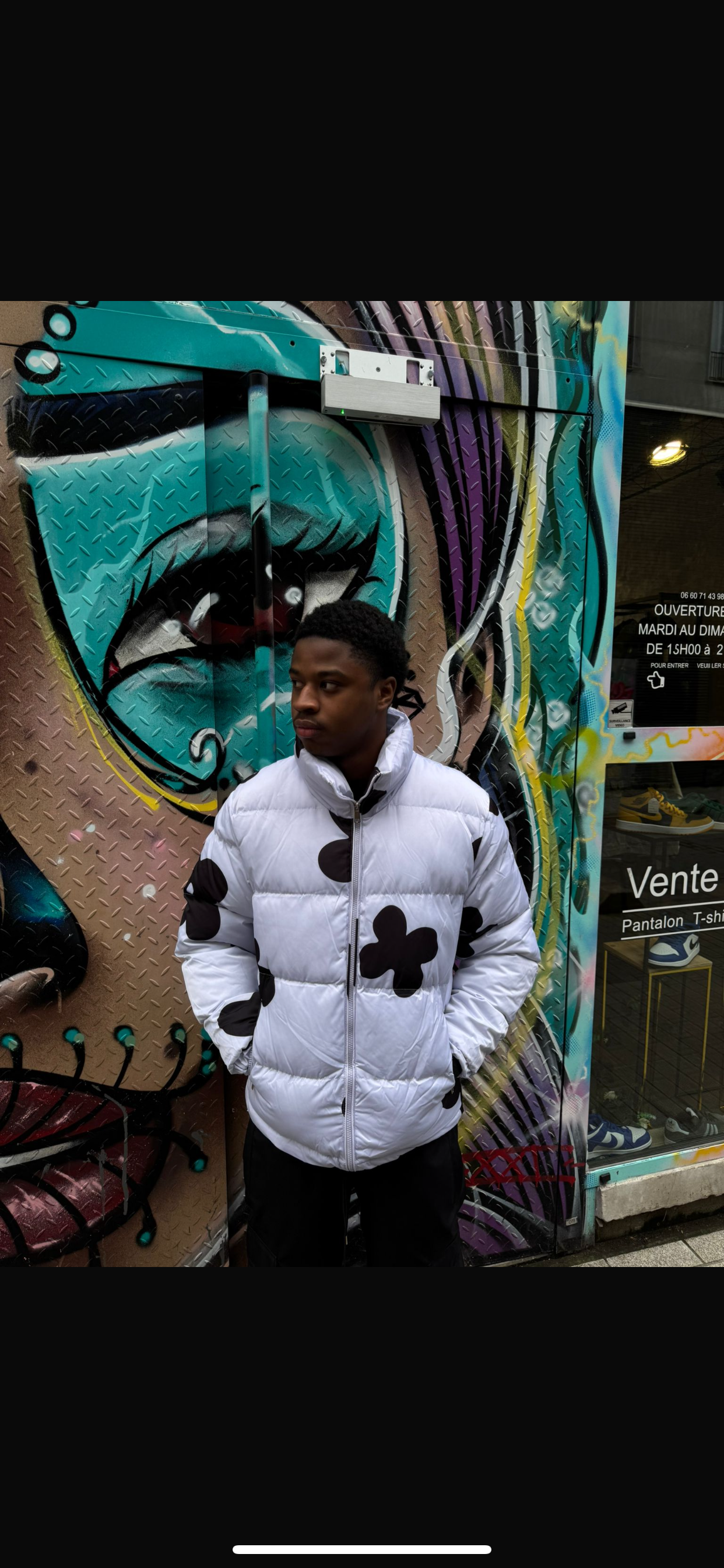 DOUDOUNE FLEURE