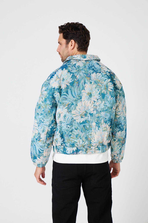 BOMBERS FLEUR BLUE ICE