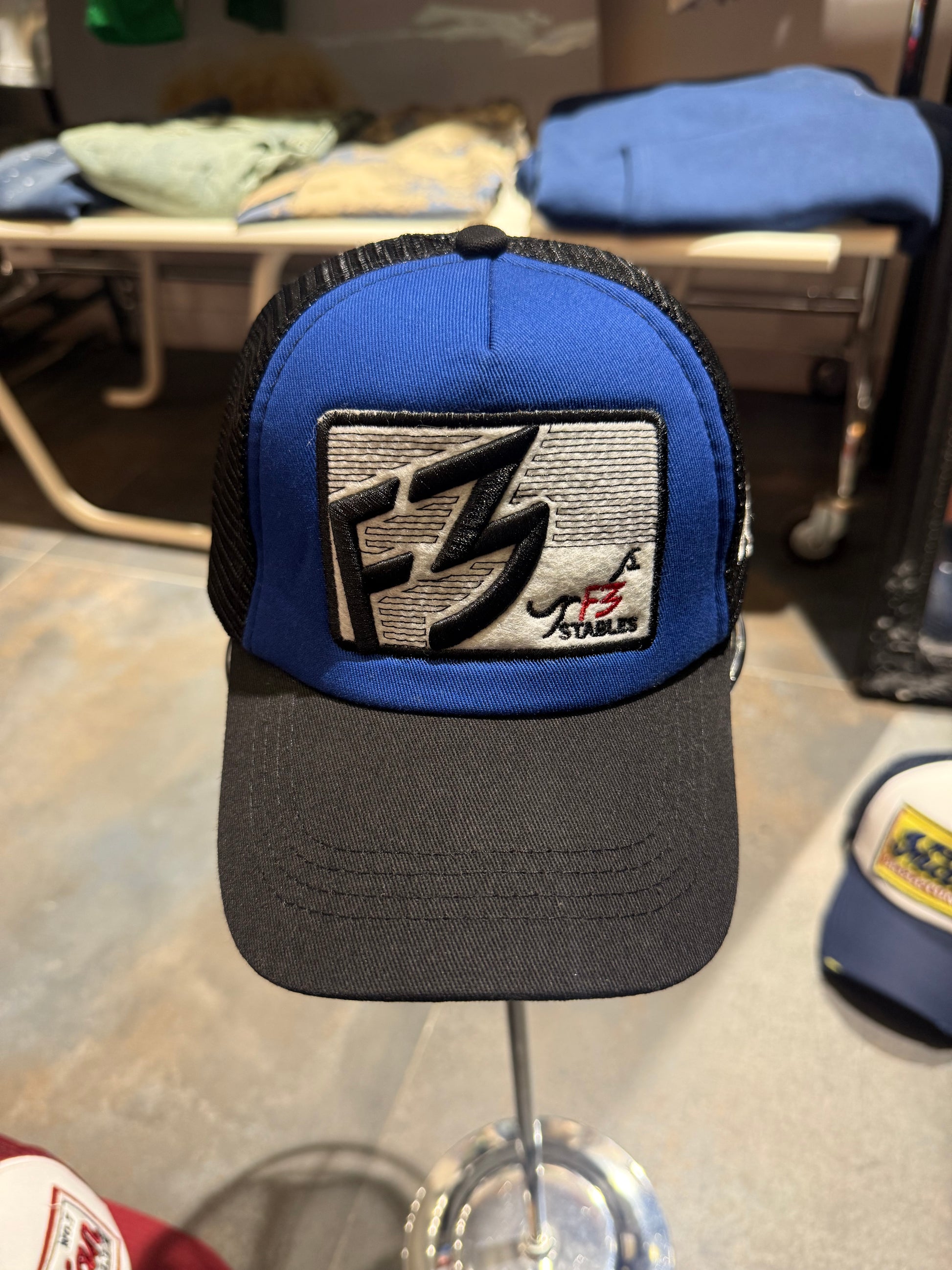 CASQUETTE F3 BLEU