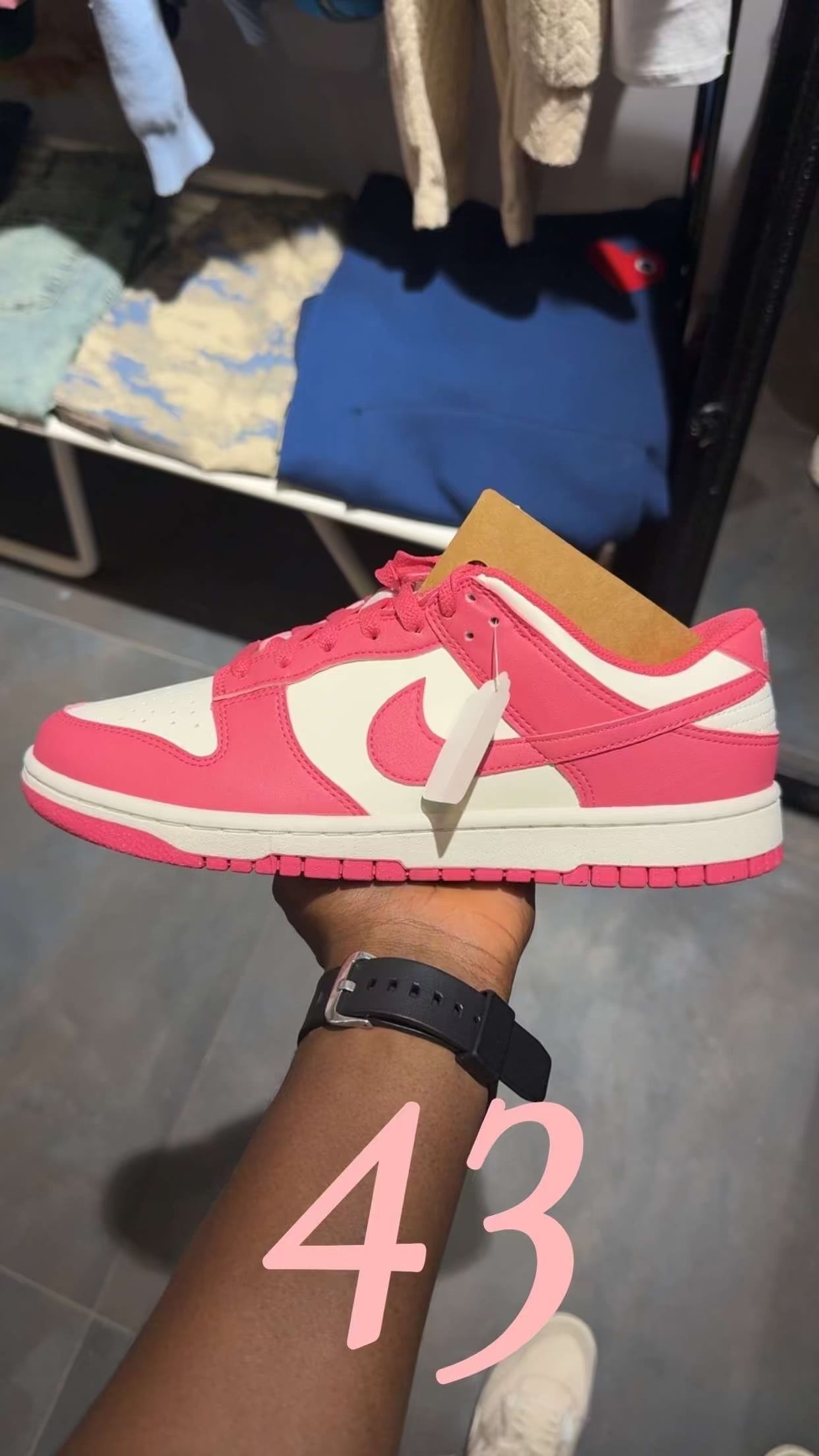 NIKE DUNK PINK