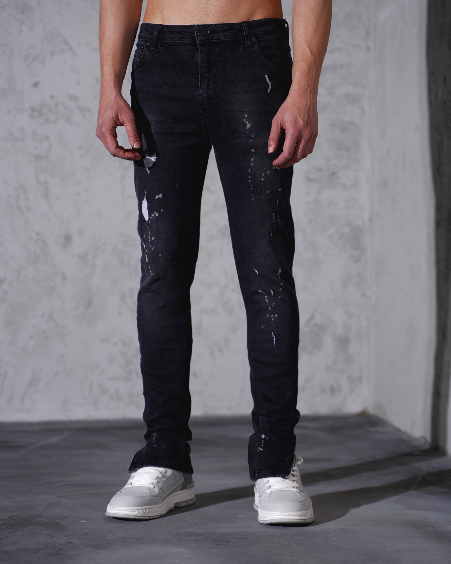 JEAN ZIPPÉ BLACK