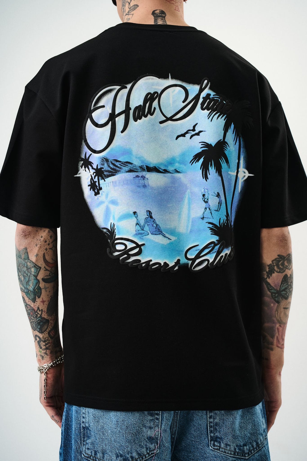 T-SHIRT HALL BLUE