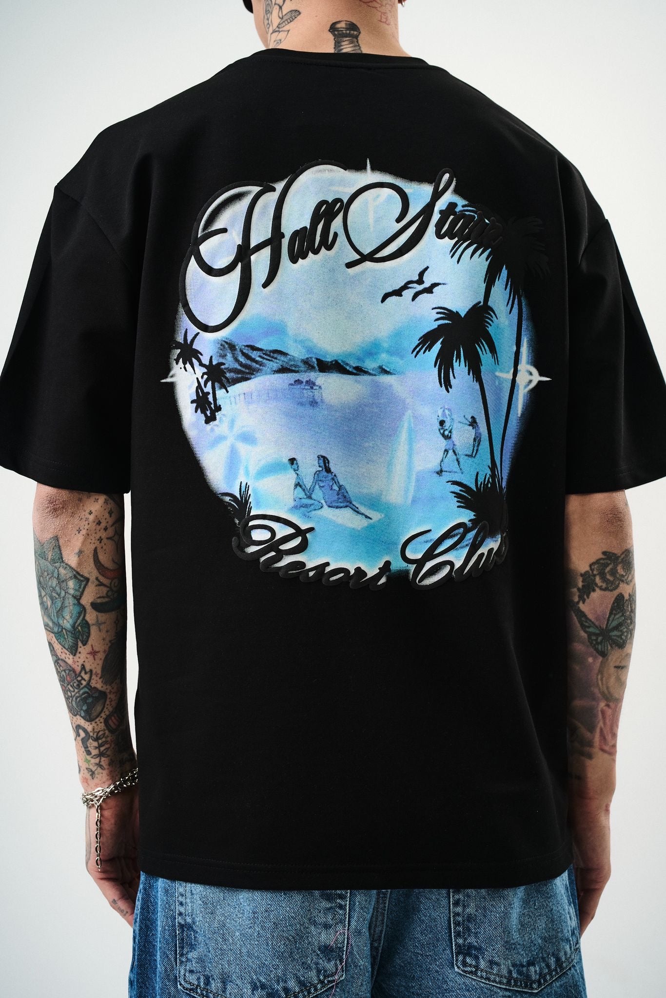 T-SHIRT HALL BLUE