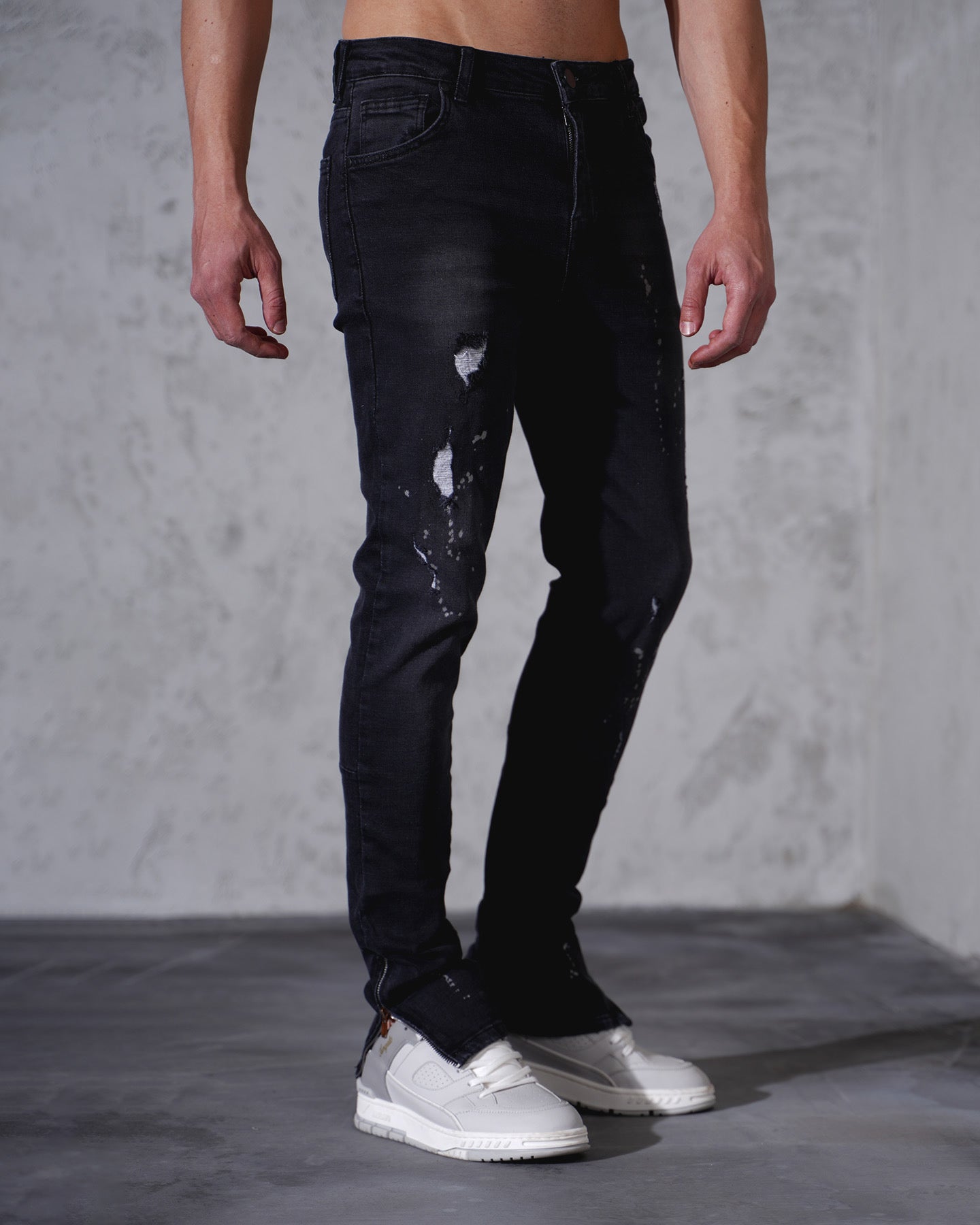 JEAN ZIPPÉ BLACK