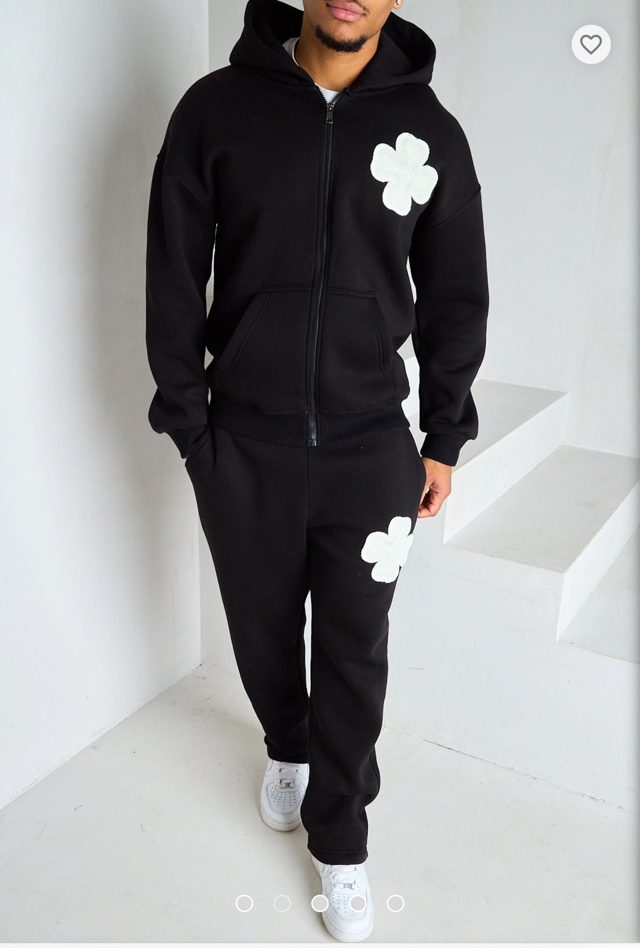 ENSEMBLE TRÈFLE BLACK