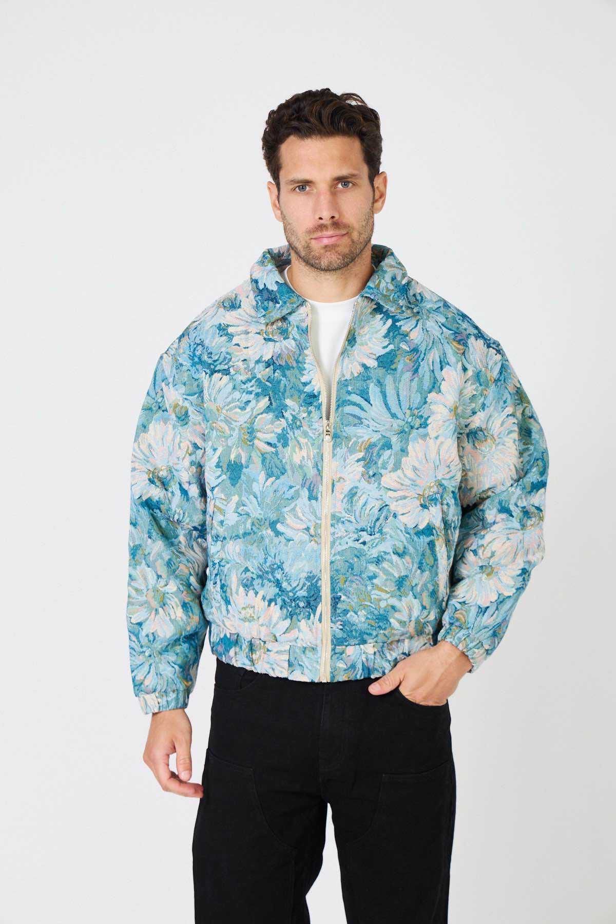 BOMBERS FLEUR BLUE ICE