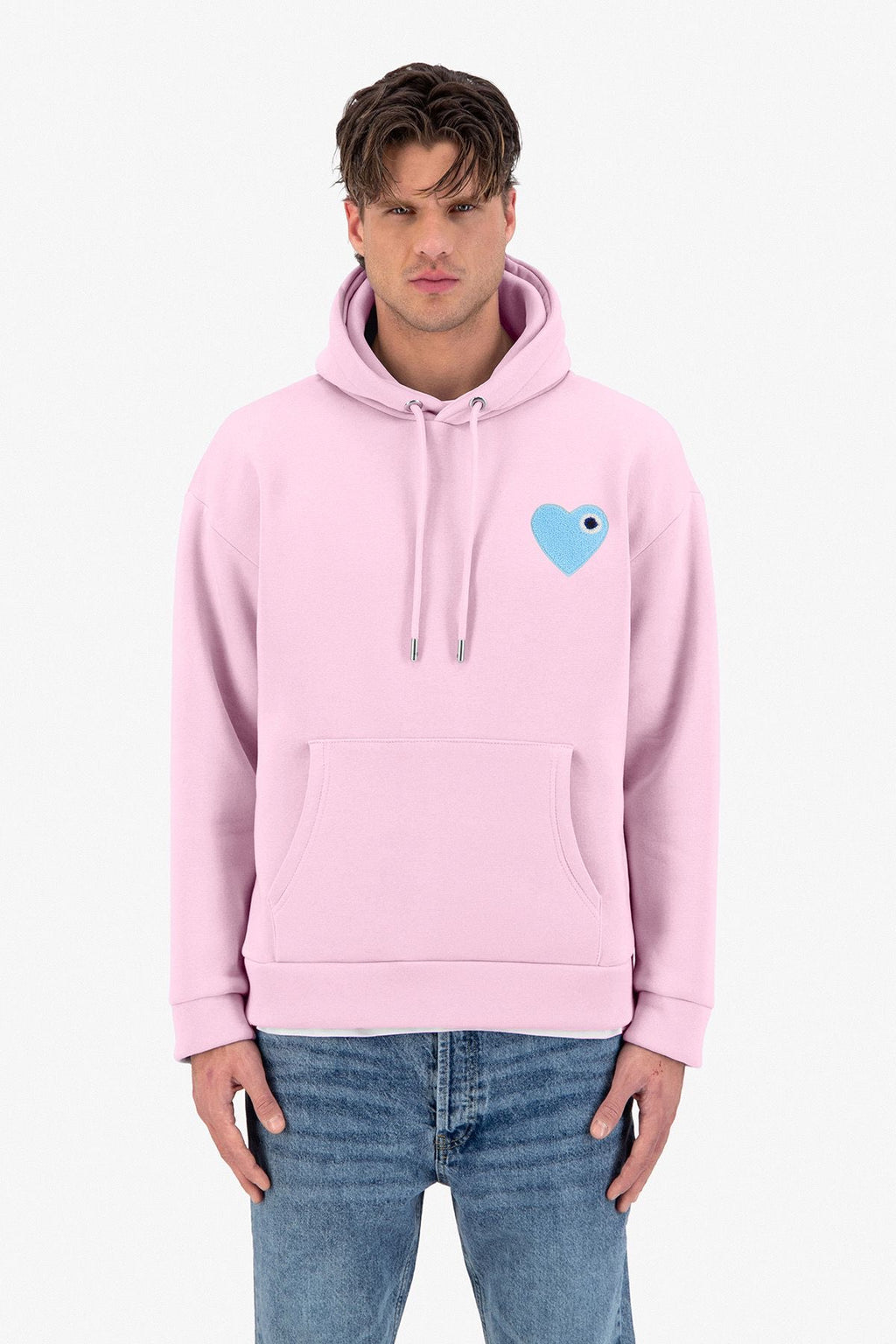 SWEAT CŒUR PINK