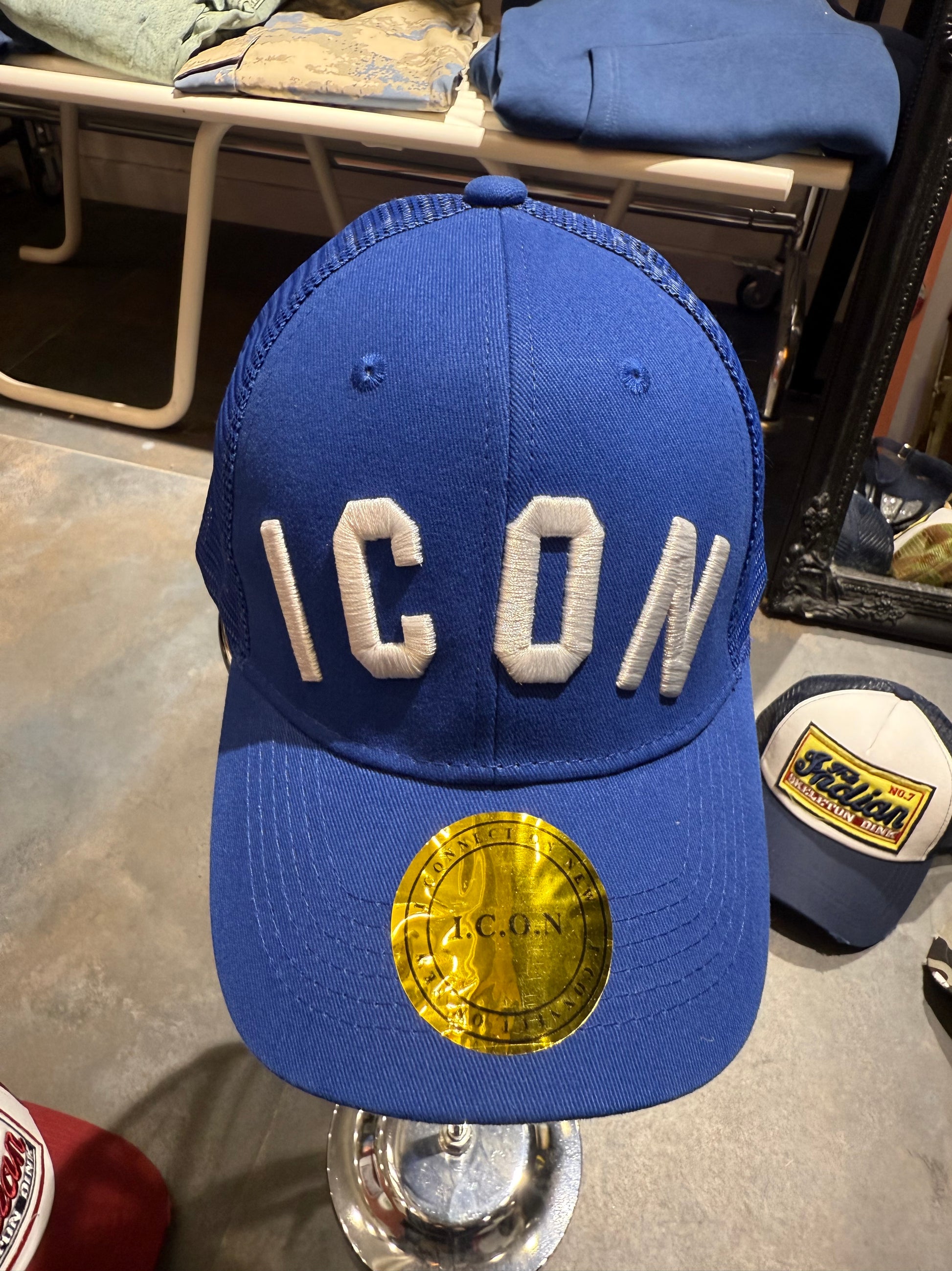 CASQUETTE BLEU ICON
