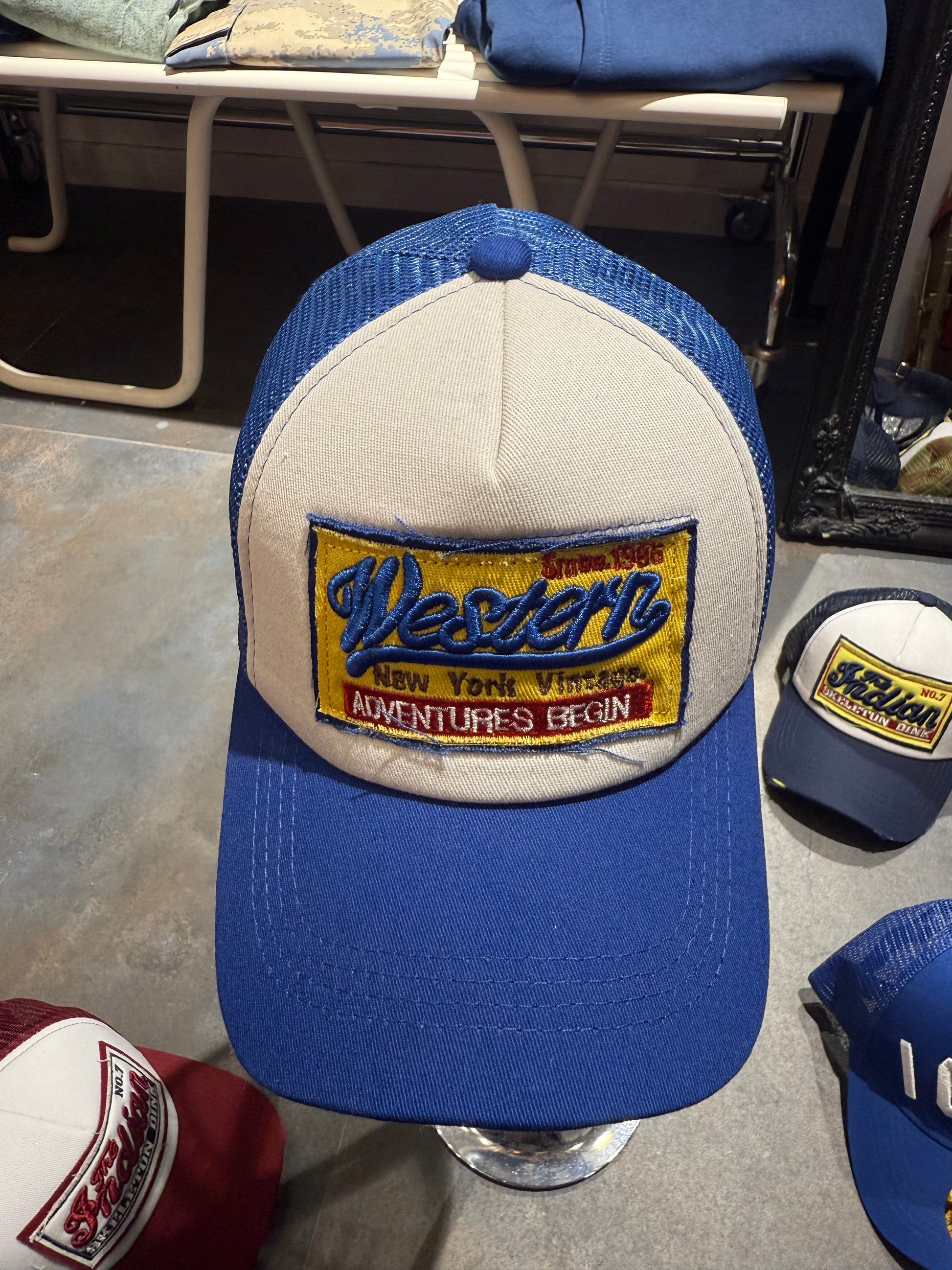 CASQUETTE WES BLEU