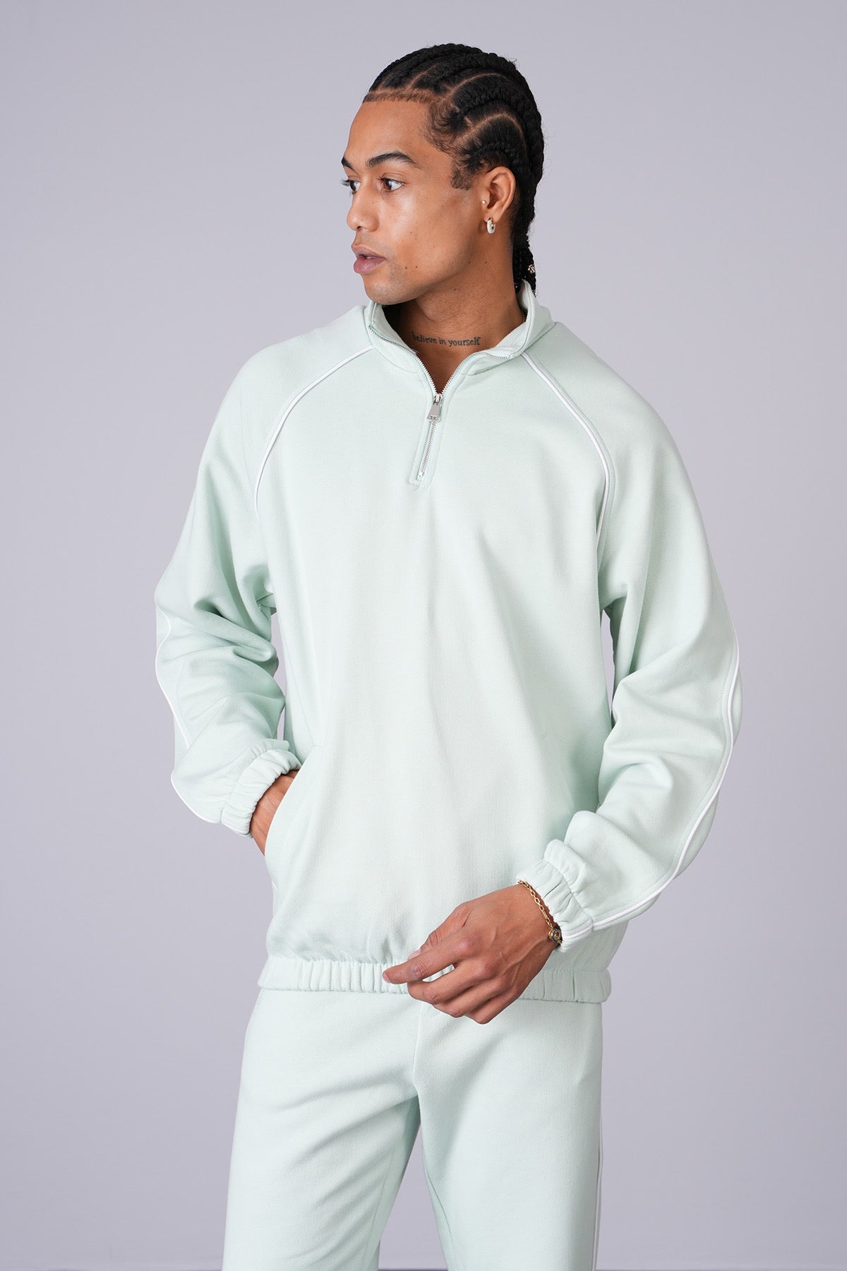 ENSEMBLE VERT EAU JOGGING