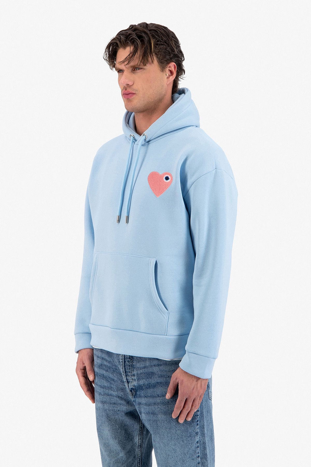 SWEAT CŒUR BLUE ICE