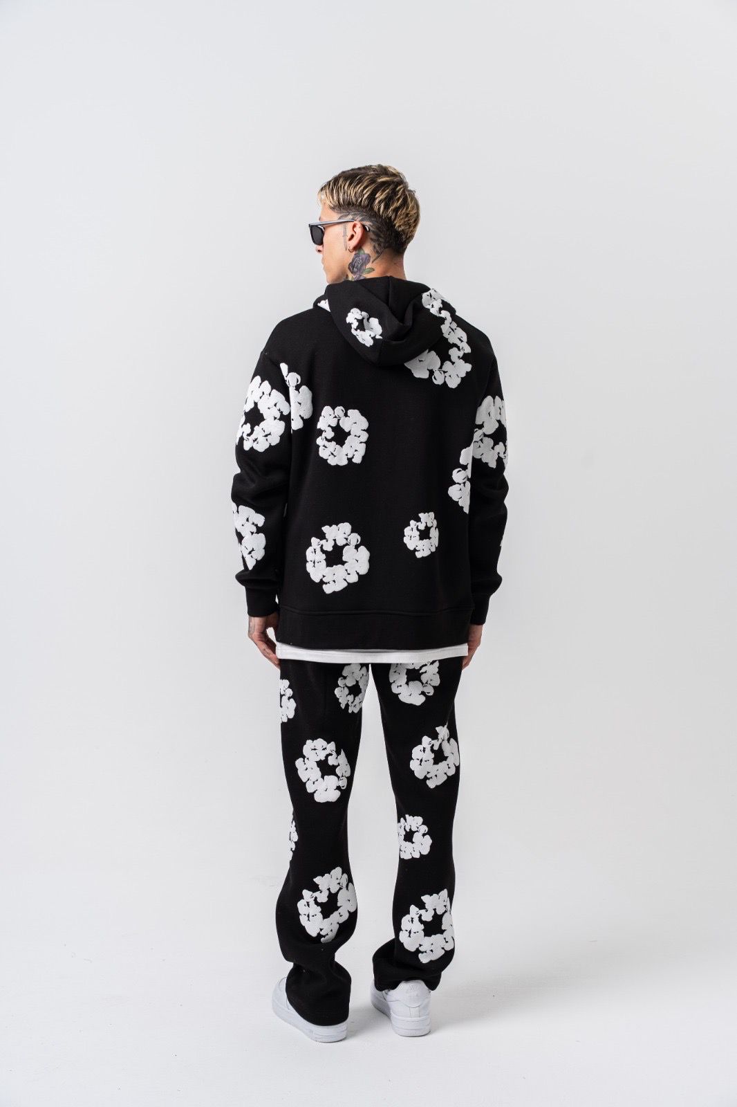ENSEMBLE ZIP FLEURS