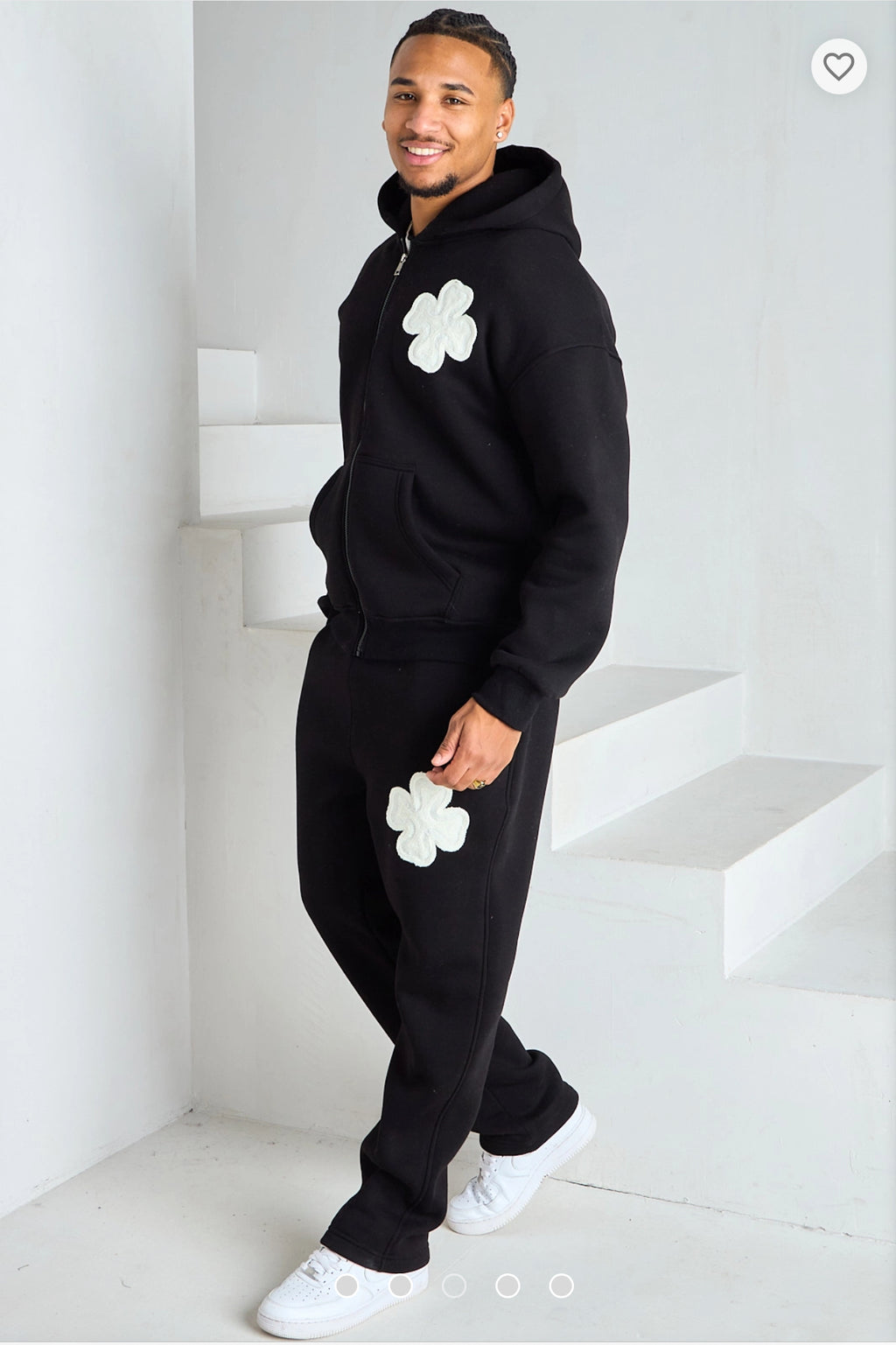 ENSEMBLE TRÈFLE BLACK